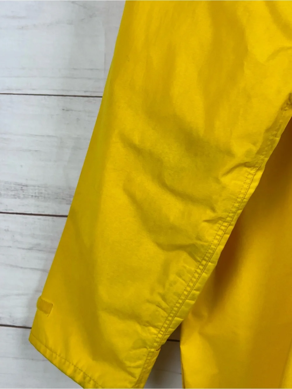 Vintage LL Bean Jacket Mens Extra Large XL Yellow Raincoat Gore Tex USA Made 80s
